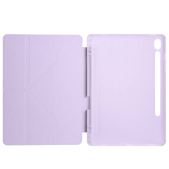 Galaxy Tab S9 FE Kılıf Zore Tri Folding Kalem Bölmeli Standlı Kılıf - 24