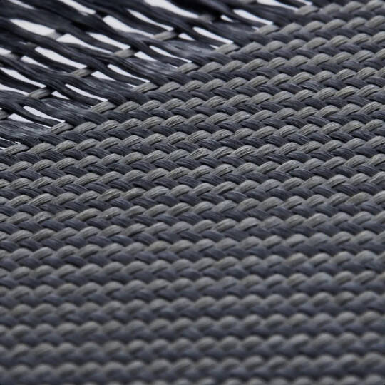 Galaxy Z Flip 7 Kılıf M-safe Şarj Özellikli 600D Aramid Karbon Fiber Pitaka Ultra-Slim Classic Serisi Black-Grey Twill Kapak - 11