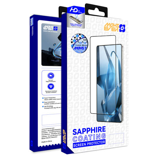 Galaxy Z Flip 7 Mohseven Sapphire Coating 2.5D HD Temperli Cam Ekran Koruyucu - 5