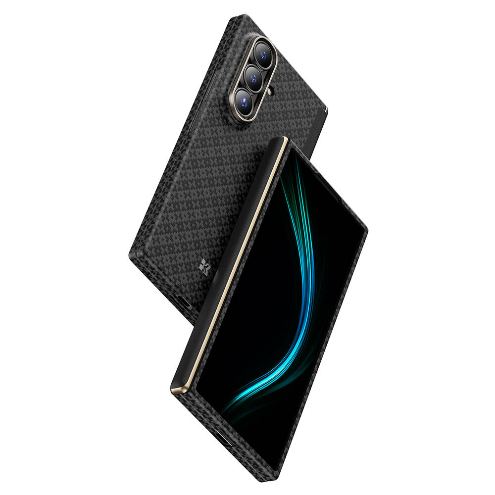 Galaxy Z Fold 7 Benks ArmorAir ArmorGrid Grand Combo Üçlü Aksesuar Seti (Ön Arka Kevlar Karbon Kapak + Ekran Koruyucu) - 3