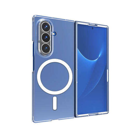 Galaxy Z Fold 7 Kılıf Kamera Korumalı M-safe Sert PC Zore Porto Kapak - 3