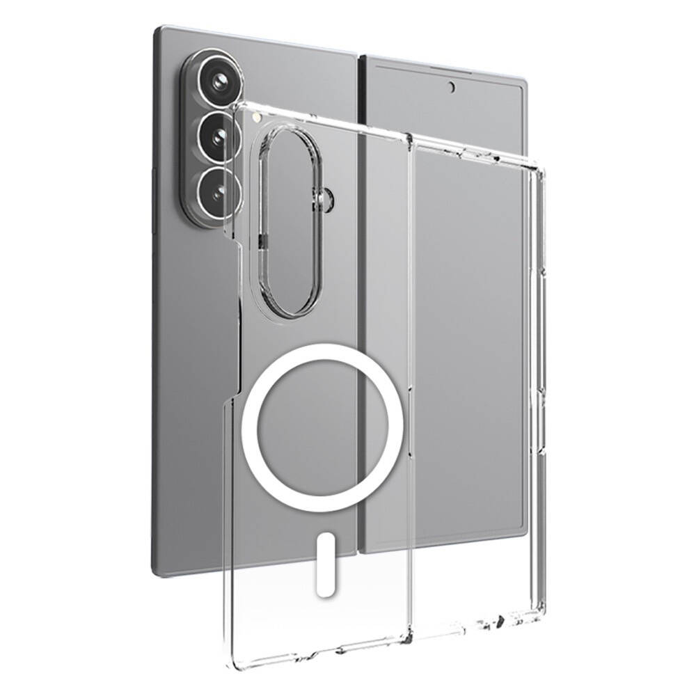 Galaxy Z Fold 7 Kılıf Kamera Korumalı M-safe Sert PC Zore Porto Kapak - 1
