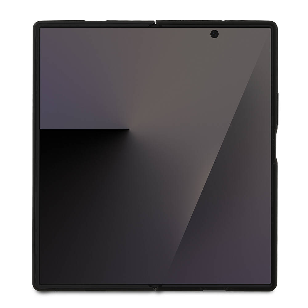 Galaxy Z Fold 7 Kılıf Lacoste Orjinal Lisanslı M-safe Şarj Özellikli Pike Desenli Arka Yüzey İkonik Timsah Metal Logolu Kapak - 14