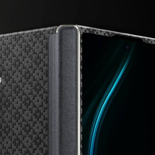 Galaxy Z Fold 7 Kılıf M-Safe Şarj Özellikli Benks ArmorAir ArmorGrid Serisi Kevlar Karbon Kapak - 11