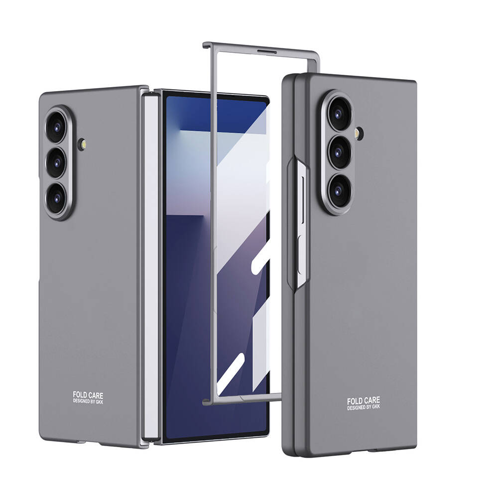Galaxy Z Fold 7 Kılıf Zore Sert Kıpta Kapak - 8