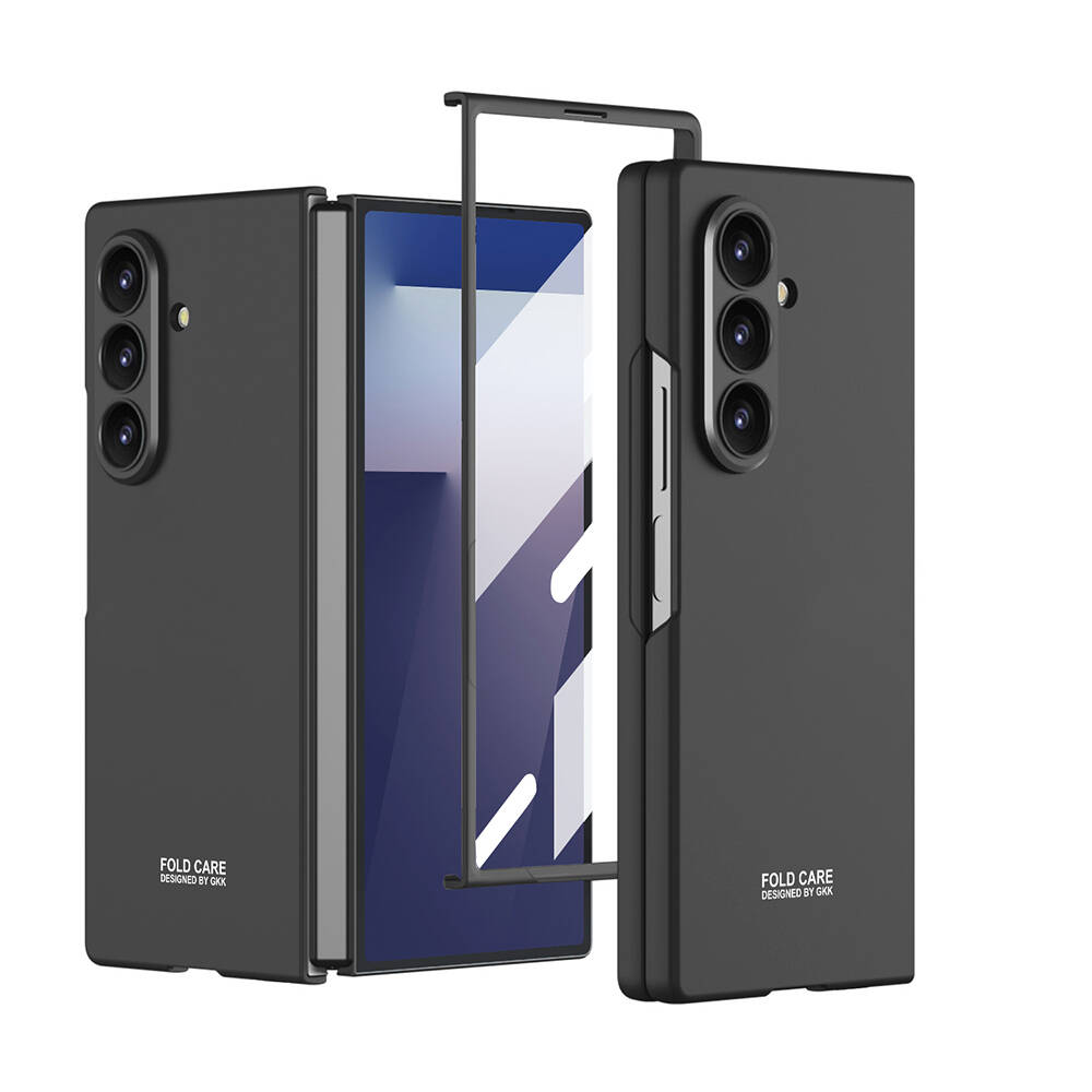 Galaxy Z Fold 7 Kılıf Zore Sert Kıpta Kapak - 3