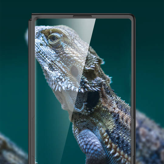 Galaxy Z Fold 7 Kılıf Zore Sert Kıpta Kapak - 7