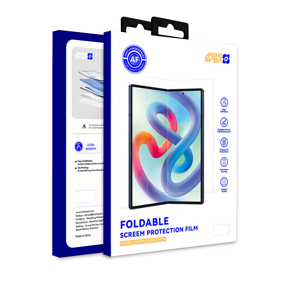 Galaxy Z Fold 7 Mohseven Internal Film Pet İç Ekran Koruyucu - 5