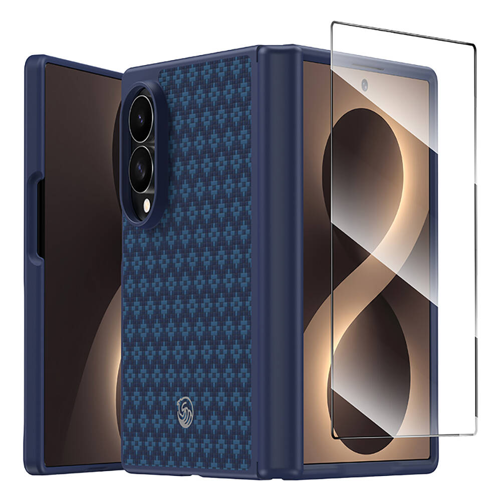 Galaxy Z Fold 8 Benks ArmorPro ArmorGrid Grand Combo Üçlü Aksesuar Seti (Ön Arka Kevlar Karbon Kapak + Ekran Koruyucu) - 15