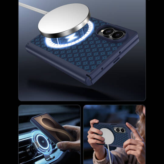 Galaxy Z Fold 8 Benks ArmorPro ArmorGrid Grand Combo Üçlü Aksesuar Seti (Ön Arka Kevlar Karbon Kapak + Ekran Koruyucu) - 21