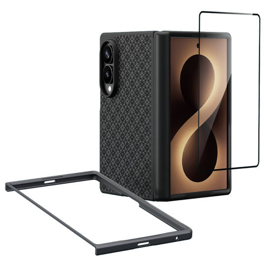 Galaxy Z Fold 8 Benks ArmorPro ArmorGrid Grand Combo Üçlü Aksesuar Seti (Ön Arka Kevlar Karbon Kapak + Ekran Koruyucu) - 6
