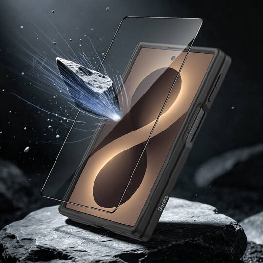 Galaxy Z Fold 8 Benks ArmorPro ArmorGrid Grand Combo Üçlü Aksesuar Seti (Ön Arka Kevlar Karbon Kapak + Ekran Koruyucu) - 10