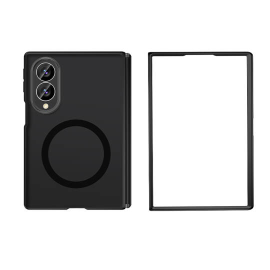 Galaxy Z Fold 8 Kılıf M-safe Şarj Özellikli Arkası Mat Sert PC Wlons Vena Kapak - 7