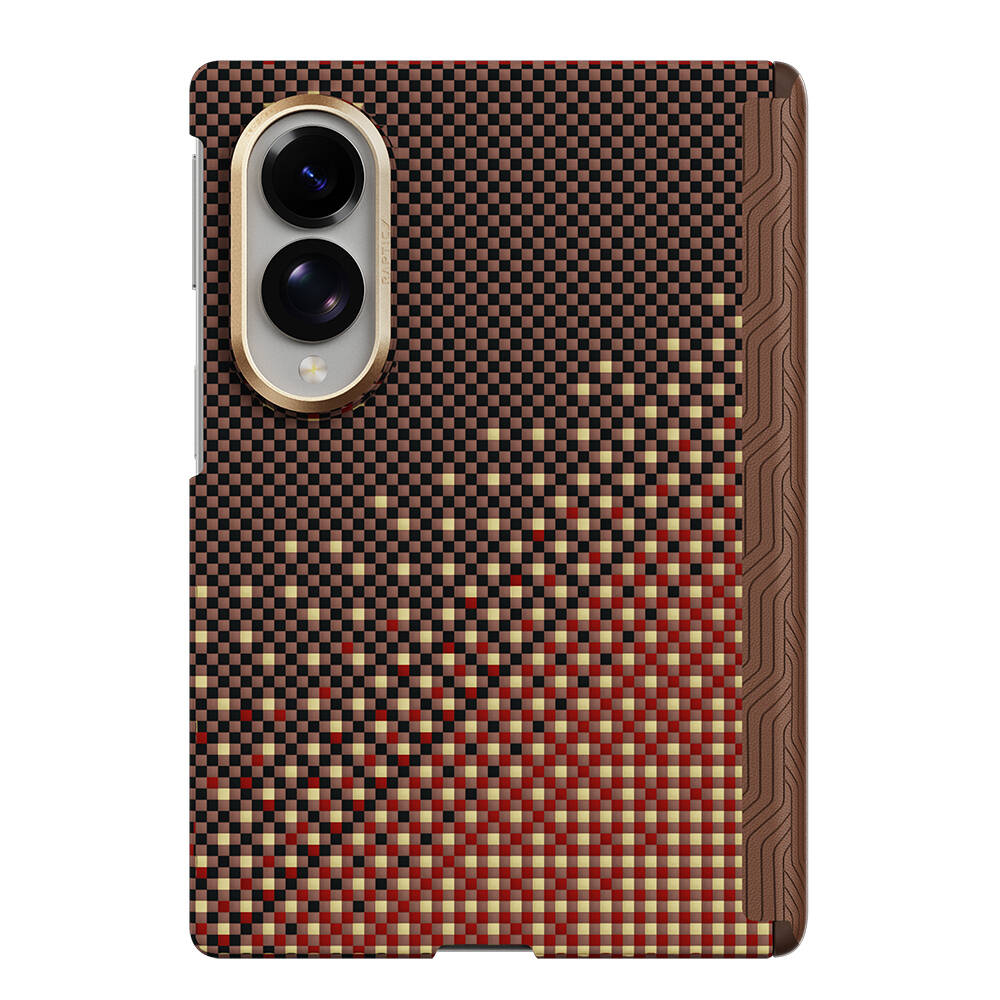 Galaxy Z Fold 8 Kılıf M-safe Şarj Özellikli Raptic Aramid SkinPro Serenity Serisi Kapak - 5