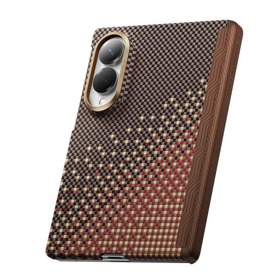 Galaxy Z Fold 8 Kılıf M-safe Şarj Özellikli Raptic Aramid SkinPro Serenity Serisi Kapak - 6