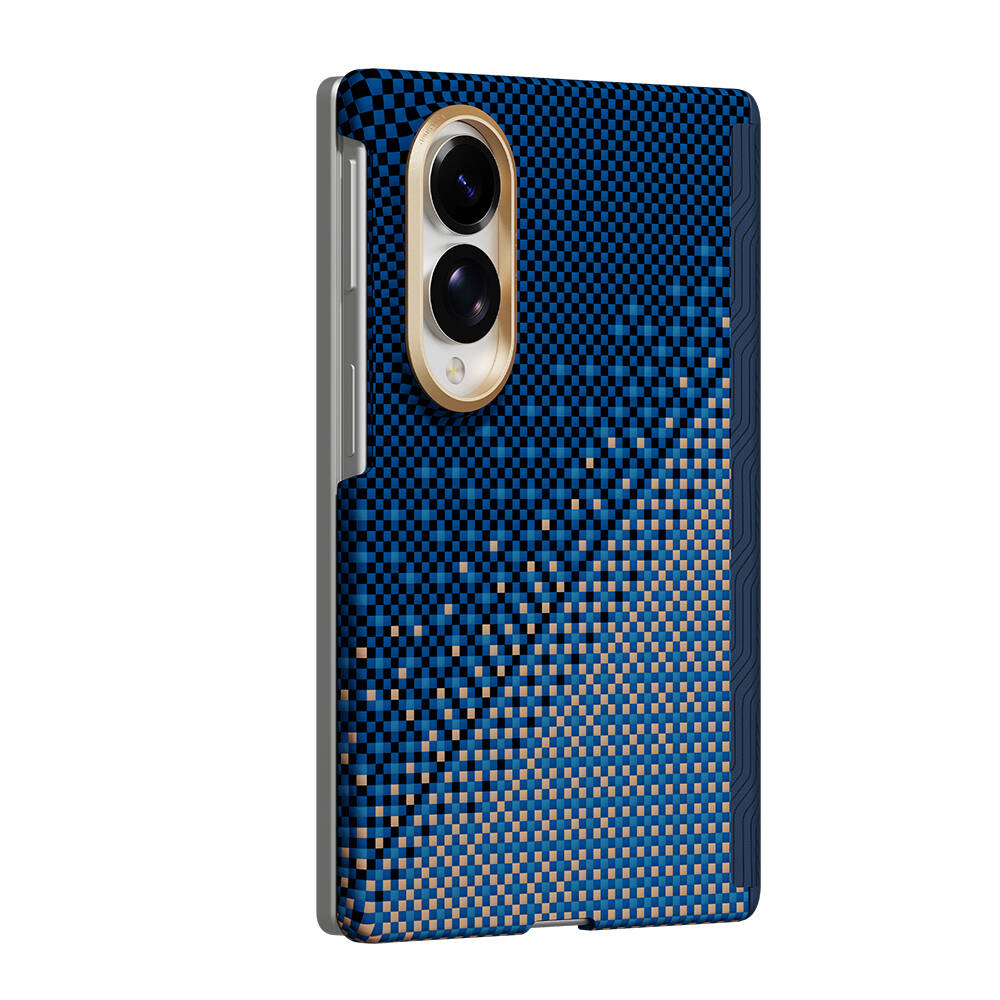 Galaxy Z Fold 8 Kılıf M-safe Şarj Özellikli Raptic Aramid SkinPro Serenity Serisi Kapak - 2