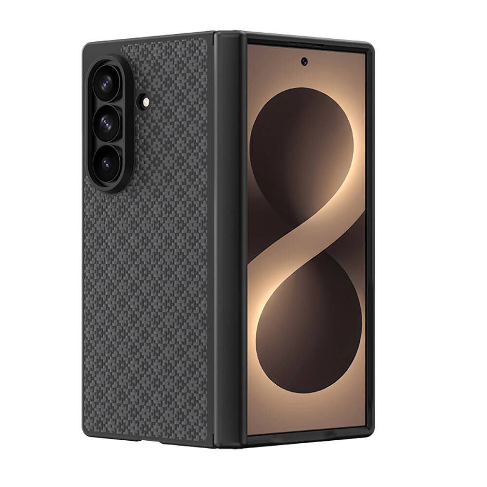 Galaxy Z Fold 8 Ultra Benks ArmorPro ArmorGrid Grand Combo Üçlü Aksesuar Seti (Ön Arka Kevlar Karbon Kapak + Ekran Koruyucu) - 25