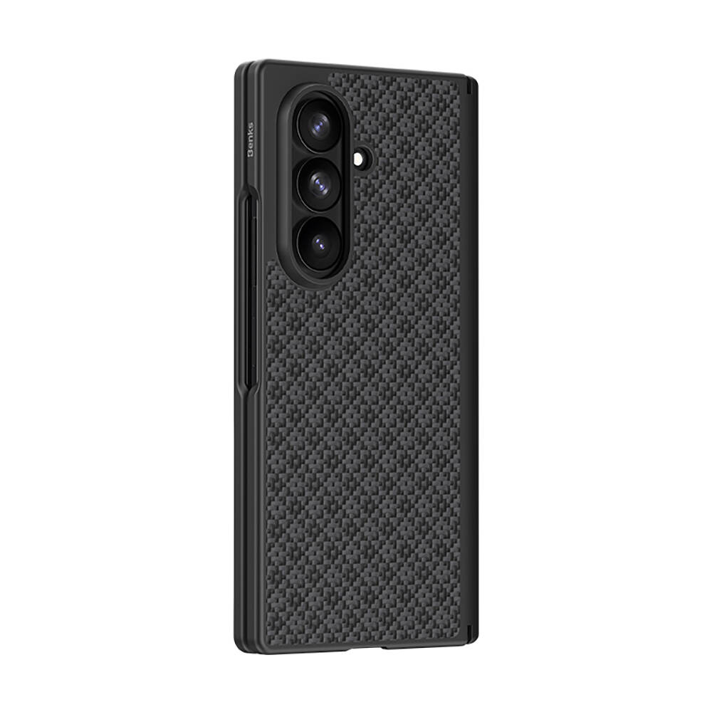 Galaxy Z Fold 8 Ultra Benks ArmorPro ArmorGrid Grand Combo Üçlü Aksesuar Seti (Ön Arka Kevlar Karbon Kapak + Ekran Koruyucu) - 27