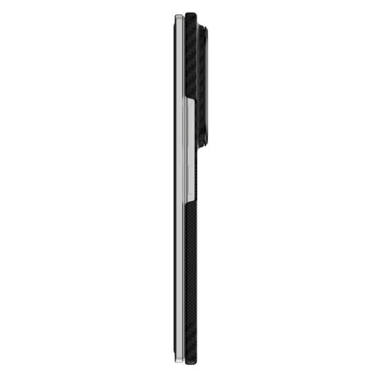 Galaxy Z Fold 8 Ultra Kılıf M-safe Şarj Özellikli Metal Kamera Çerçeveli Raptic Aramid SkinPro Serisi Karbon Kapak - 2