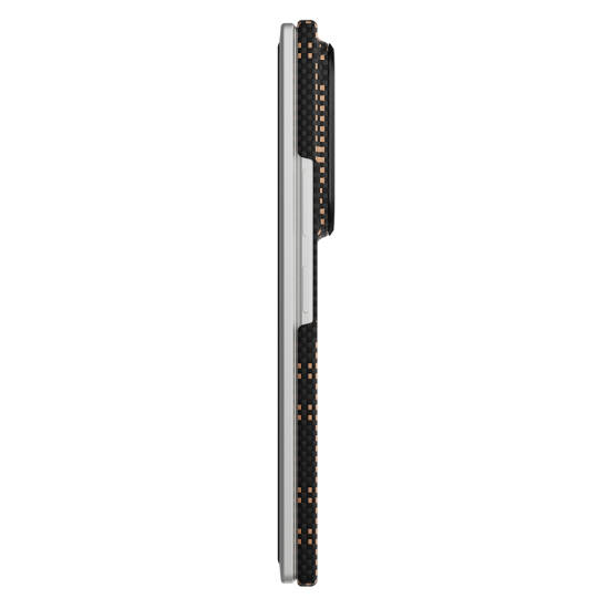 Galaxy Z Fold 8 Ultra Kılıf M-safe Şarj Özellikli Raptic Aramid SkinPro Serisi Karbon Kapak - 7