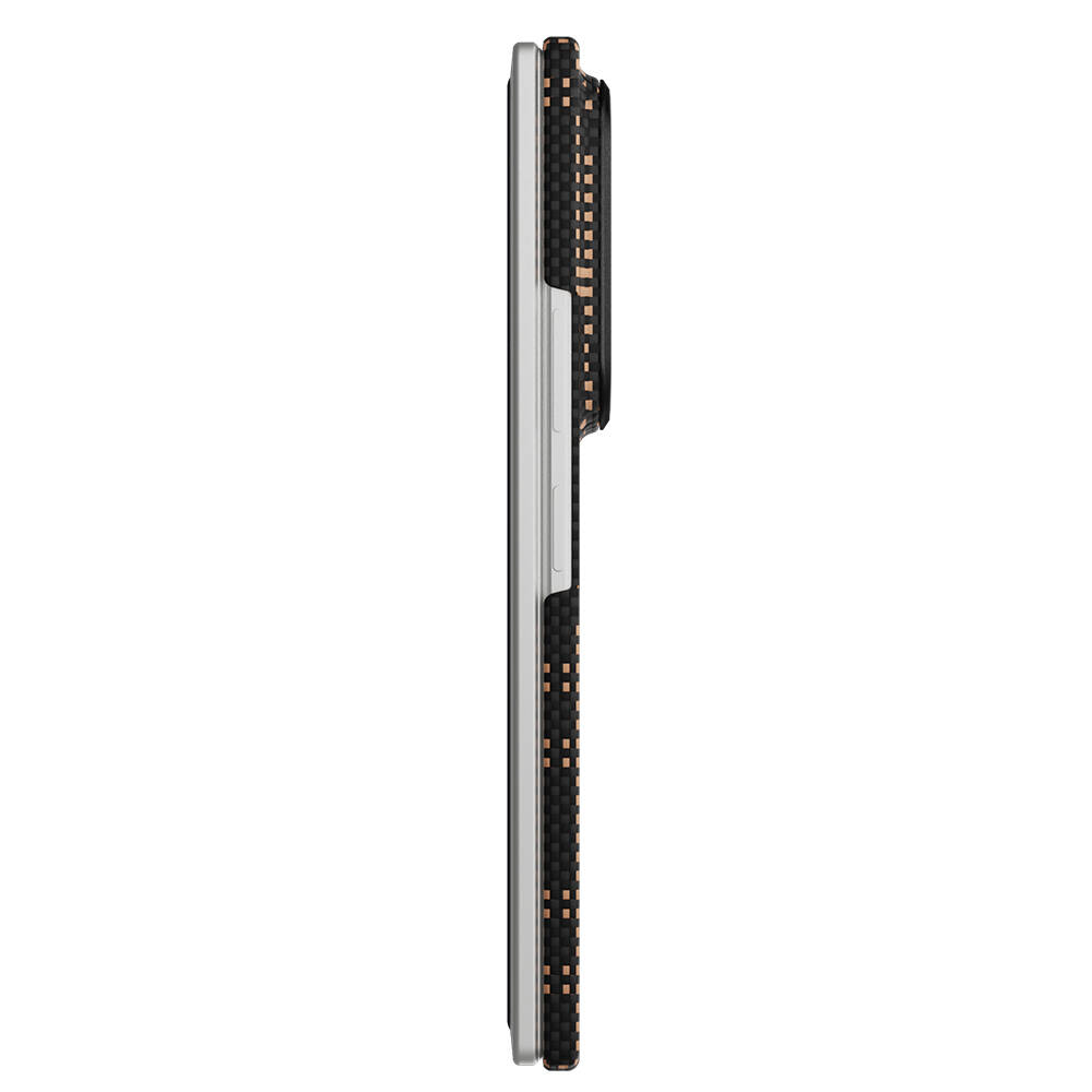 Galaxy Z Fold 8 Ultra Kılıf M-safe Şarj Özellikli Raptic Aramid SkinPro Serisi Karbon Kapak - 7