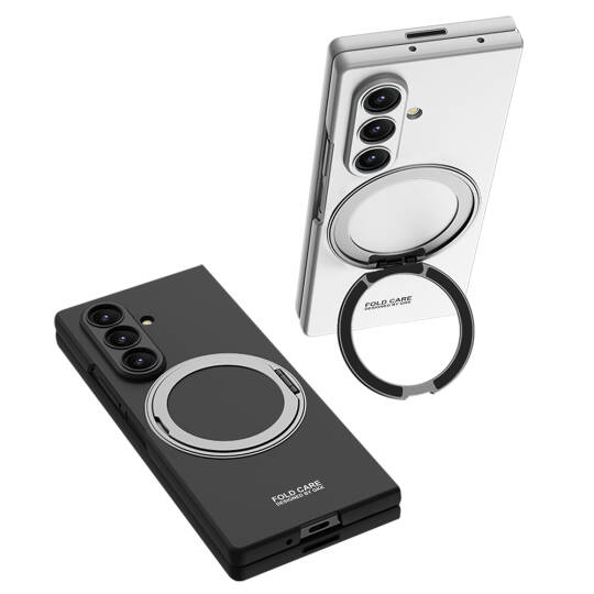 Galaxy Z Fold 8 Ultra Kılıf M-safe Şarj Özellikli Zore Kıpta Yüzüklü Kamera Korumalı Kapak - 5