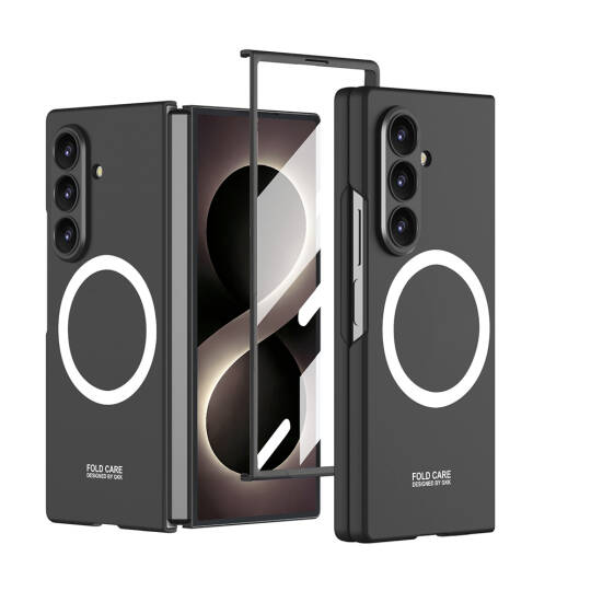 Galaxy Z Fold 8 Ultra Kılıf Wireless Şarj Özellikli Zore Kıpta M-safe Kapak - 2