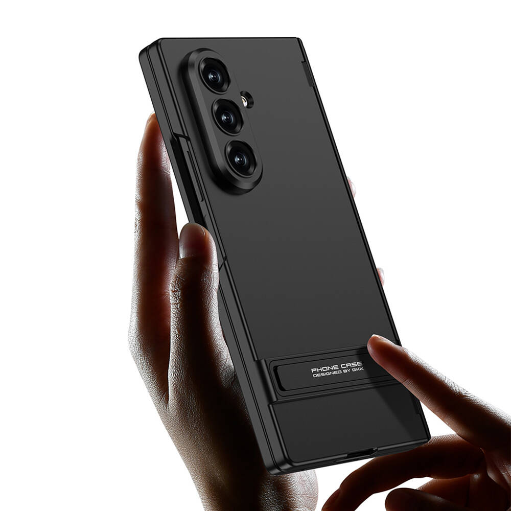 Galaxy Z Fold 8 Ultra Kılıf Zore Kıpta Standlı Kapak - 7