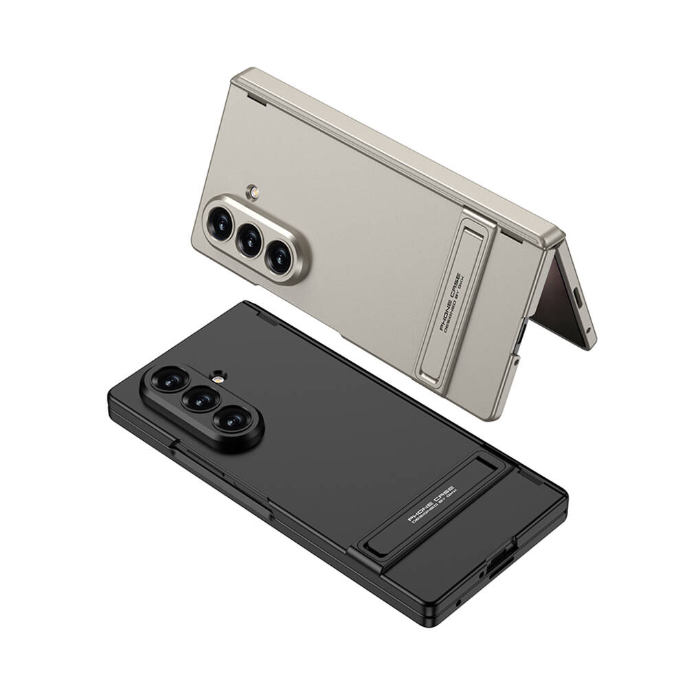 Galaxy Z Fold 8 Ultra Kılıf Zore Kıpta Standlı Kapak - 11