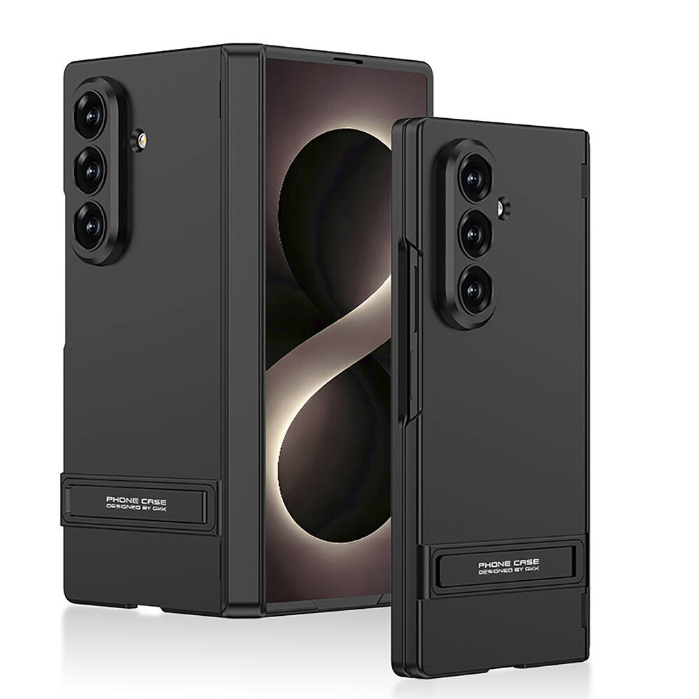 Galaxy Z Fold 8 Ultra Kılıf Zore Kıpta Standlı Kapak - 4