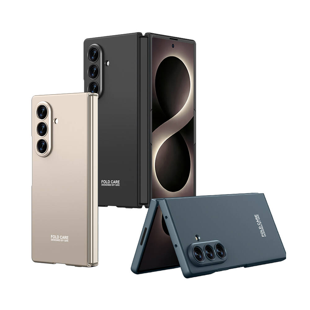 Galaxy Z Fold 8 Ultra Kılıf Zore Sert Kıpta Kapak - 5