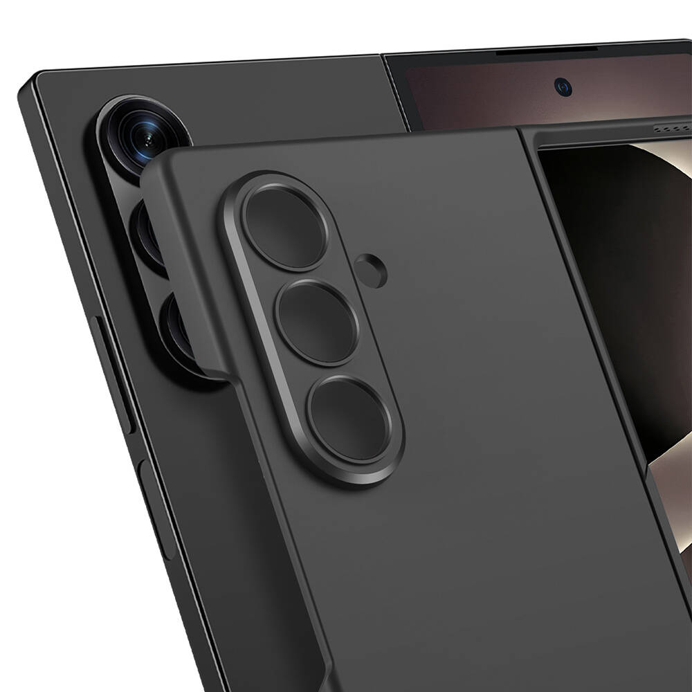 Galaxy Z Fold 8 Ultra Kılıf Zore Sert Kıpta Kapak - 7