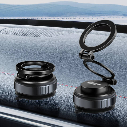 Go Des GD-HD238 360 Derece Dönebilen Vakum Özellikli Magnetik Telefon Tutucu - 7