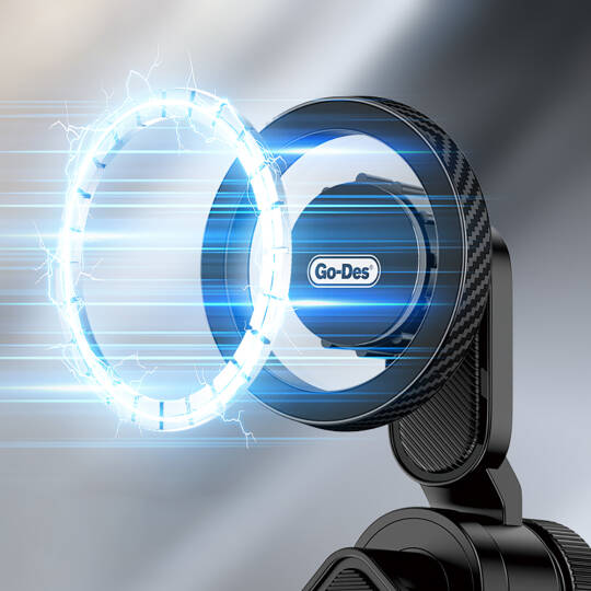 Go Des GD-HD341 V Köşeli Ayarlanabilir Magnetik Araç İçi Telefon Tutucu - 4