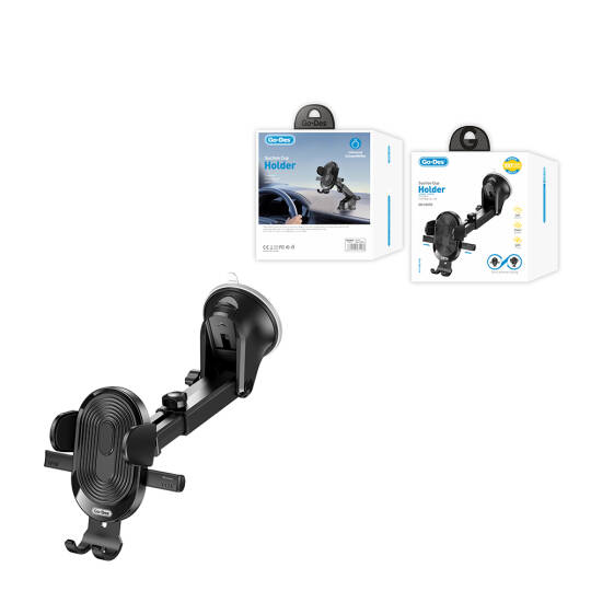 Go Des GD-HD353 360 Derece Dönebilen Vakumlu Tasarım Araç İçi Telefon Tutucu - 6