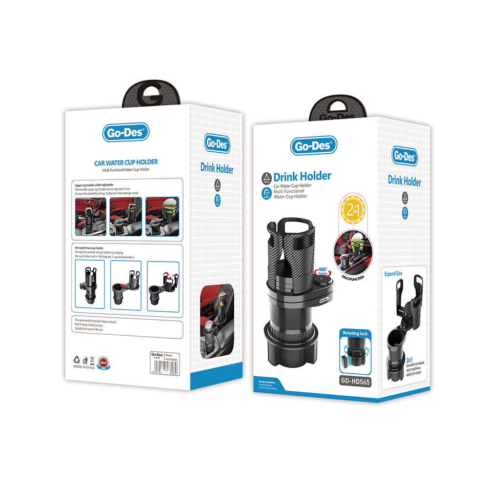 Go Des GD-HD565 2 in 1 Araç Bardak Tutucu - 3
