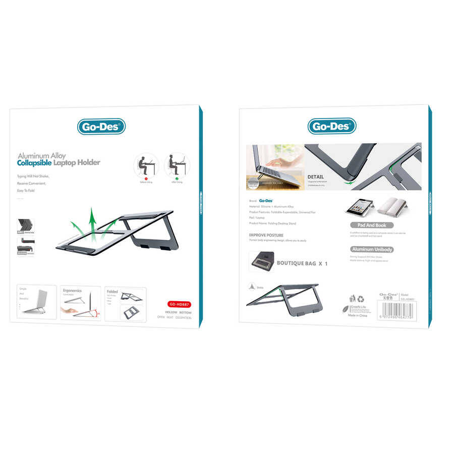 Go Des GD-HD887 Laptop Standı - 4