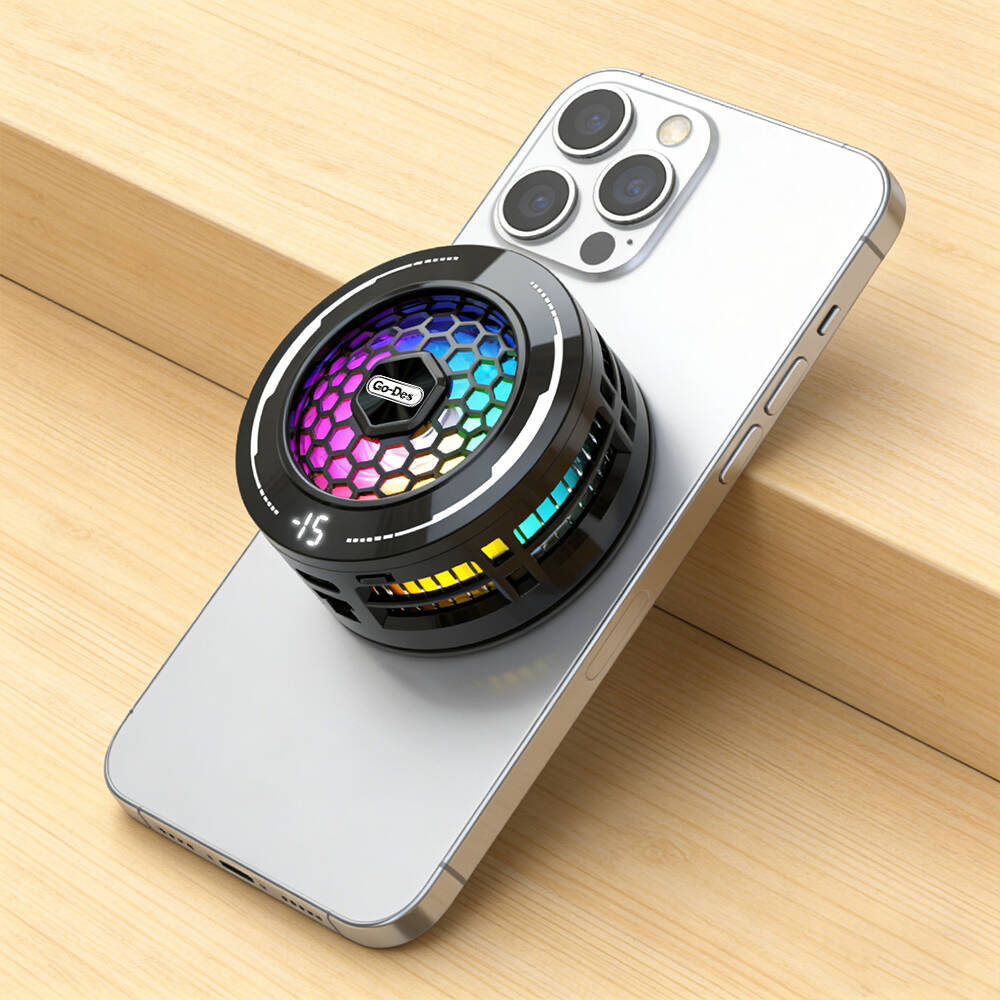 Go Des GD-PC010 Yapay Zeka Destekli Magnetik Telefon Soğutucu Fan - 2