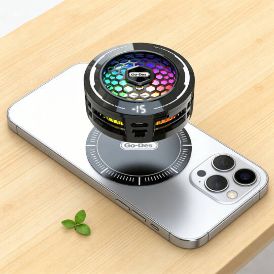 Go Des GD-PC010 Yapay Zeka Destekli Magnetik Telefon Soğutucu Fan - 3