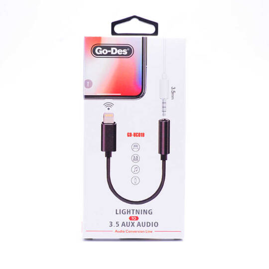 Go Des GD-UC019 Lightning To 3.5mm Dönüştürücü - 5