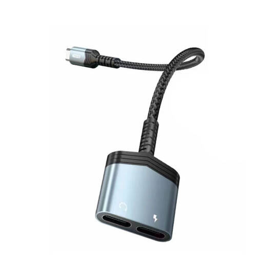 Go Des GD-UC071 Type-C 2in1 Şarj ve Ses Adaptörü - 2
