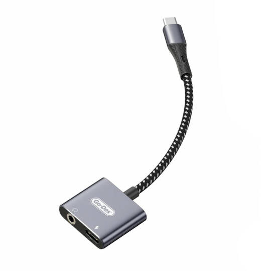 Go Des GD-UC160 2in1 Type-C To 3.5mm Aux Çevirici Ses Adaptörü - 2