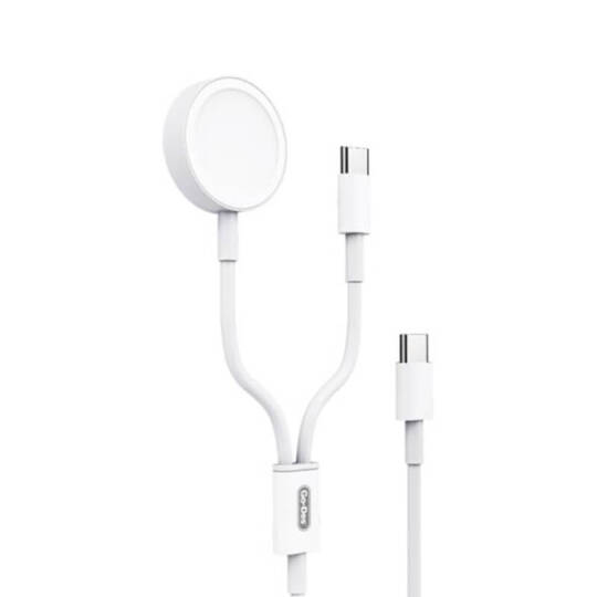 Go Des GD-UC603 2in1 Magnetik Wireless Type-C PD Hızlı Şarj Kablosu 65W 1.2M - 5