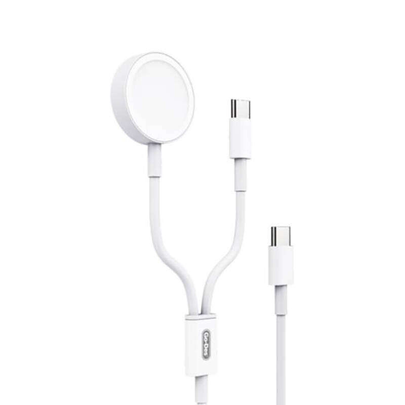 Go Des GD-UC603 2in1 Magnetik Wireless Type-C PD Hızlı Şarj Kablosu 65W 1.2M - 5