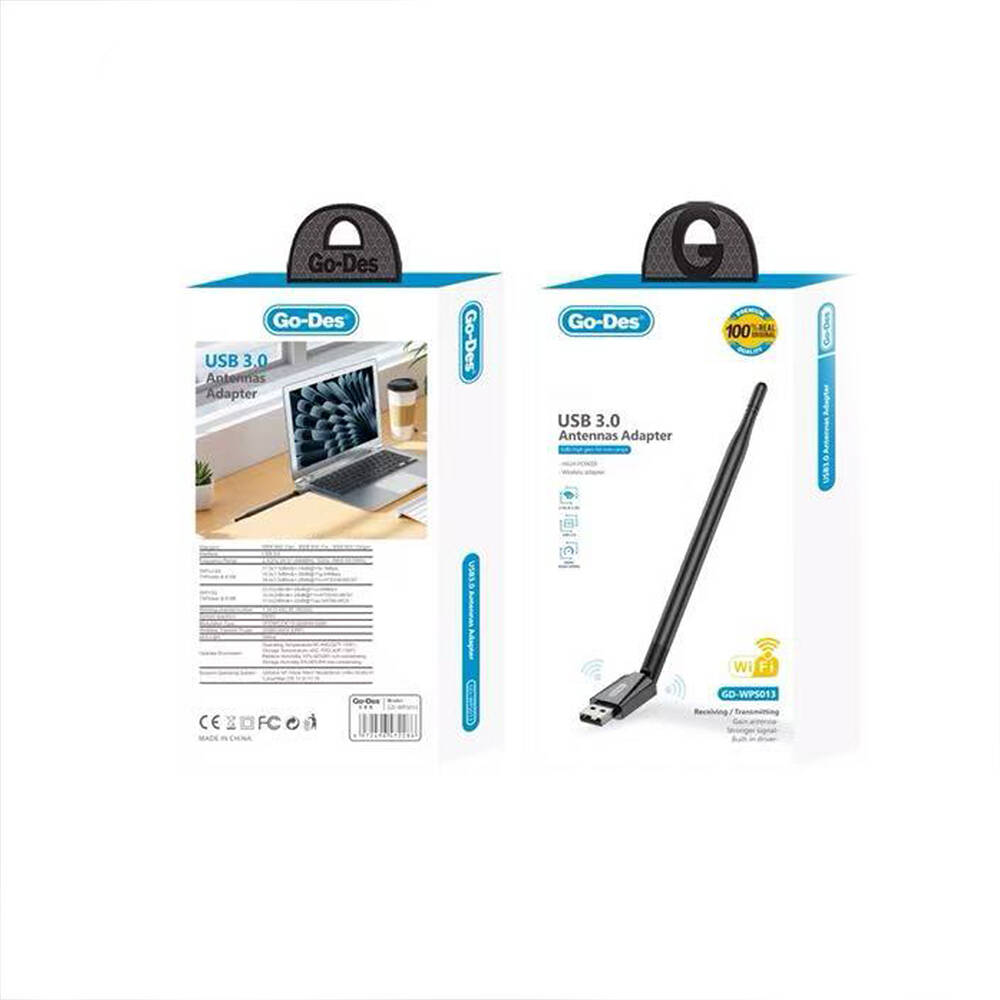 Go-Des GD-WPS013 Wi-Fi USB Adaptörü 900Mbps - 4
