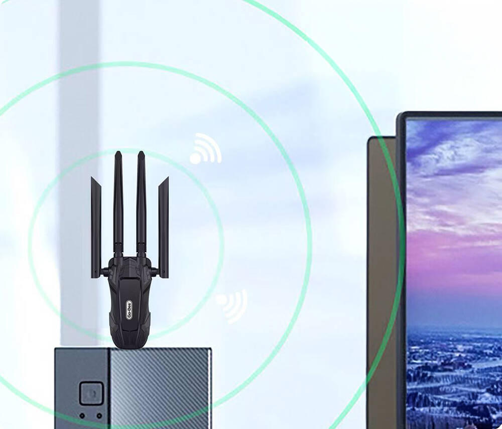 Go-Des GD-WPS015 Wi-Fi USB Adaptörü 900Mbps - 3