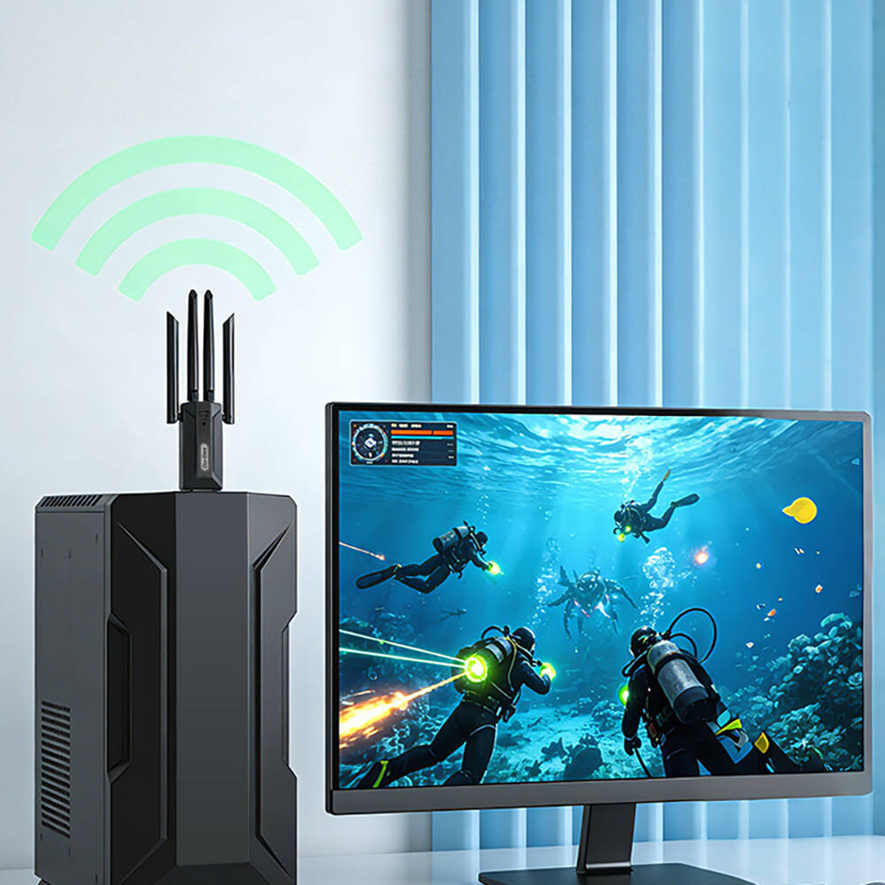 Go-Des GD-WPS017 Wi-Fi USB Adaptörü 1200Mbps - 5