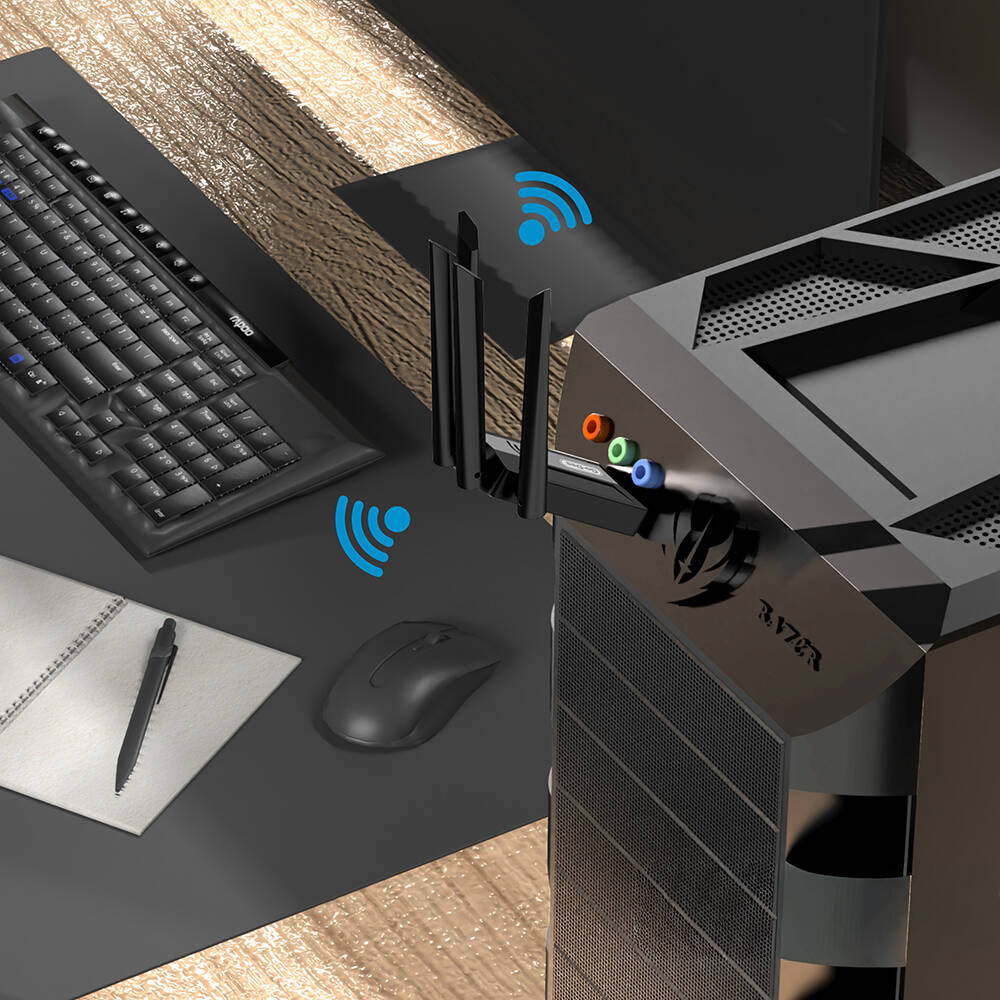 Go-Des GD-WPS017 Wi-Fi USB Adaptörü 1200Mbps - 7