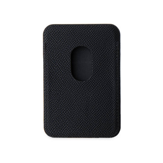 Guess Orjinal Lisanslı 2 Hazneli Üçgen Logolu Deri Magnetik Kartlık - 6