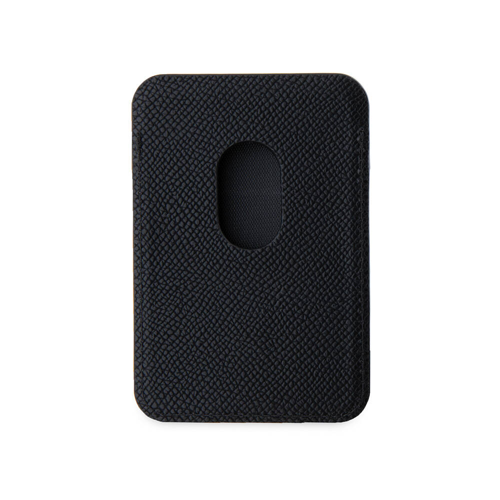 Guess Orjinal Lisanslı 2 Hazneli Üçgen Logolu Deri Magnetik Kartlık - 6
